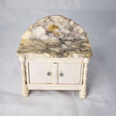 Dollhouse Marble Top Cabinet