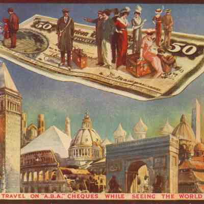A.B.A. Cheques Postcard