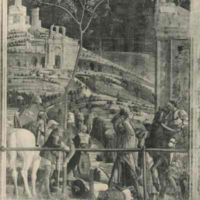 Photograph of Painting, "Scenes From the Life of St. James"