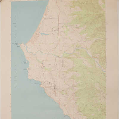USGS Point Arena Map