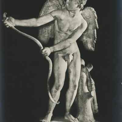 Photograph of Statue, "Eros with the Bow"