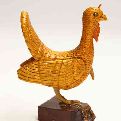 White House Turkey Wood Carving
