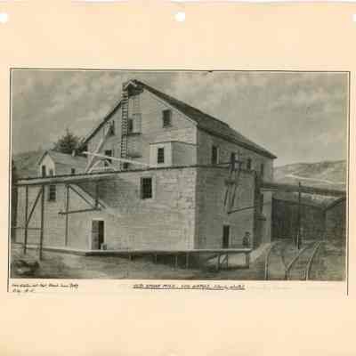 Old Stone Mill, Drawing