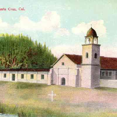 Mission Santa Cruz Postcard