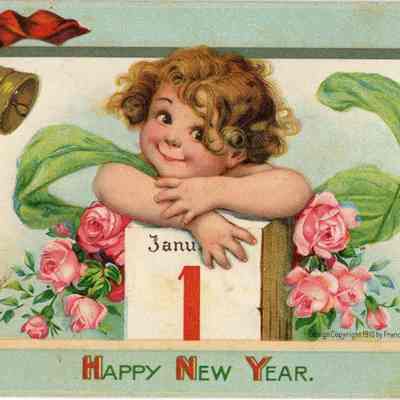 New Year's Postcard