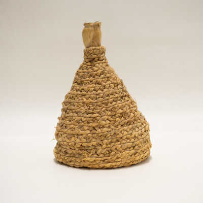 Corn Husk Salt Bottle