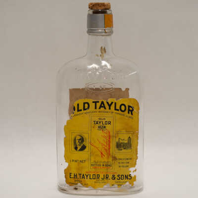 Old Taylor Whiskey Bottle