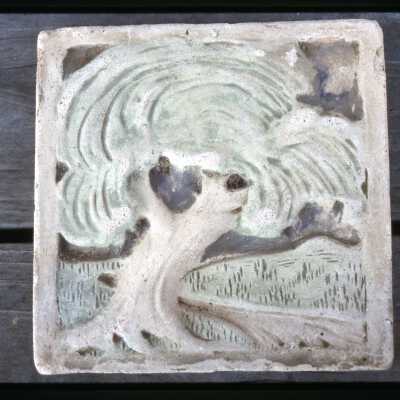 Photograph taken on Coates' porch in 1994.  Image by Lisa Taft.