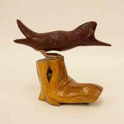 Kingfisher Wood Carving