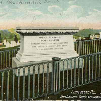 Buchanan's Tomb Postcard