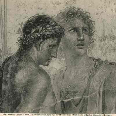 Photograph of Painting, "Orestes and Pylades"