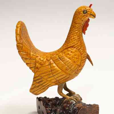 White House Turkey Wood Carving