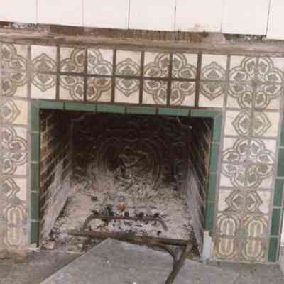 Cathedral Oaks Fireplace