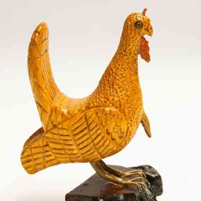 White House Turkey Wood Carving