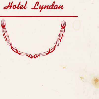 Hotel Lyndon Menu