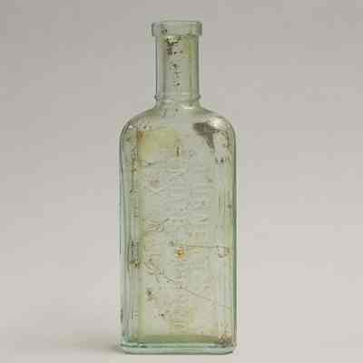 Burnett's Standard Flavoring Extracts Bottle