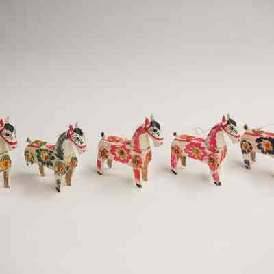 Set of Horse Figurines