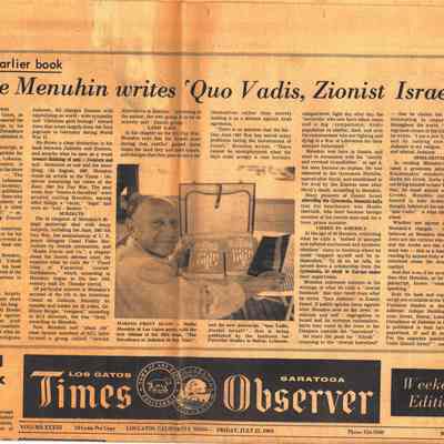 Los Gatos Times Observer, July 25, 1969