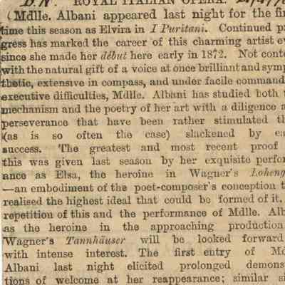 Newspaper Clipping
