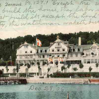 Skodsborgs Hotel Postcard