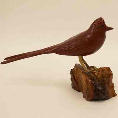 Flycatcher Wood Carving