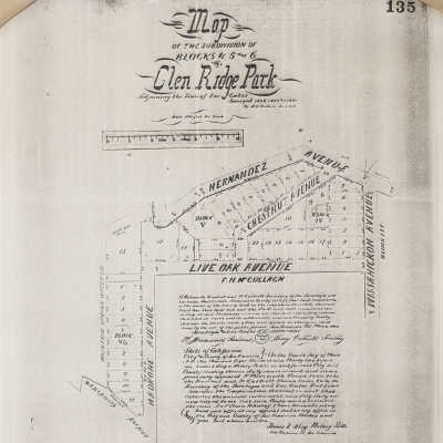 Copy of Glen Ridge Park Subdivision Map