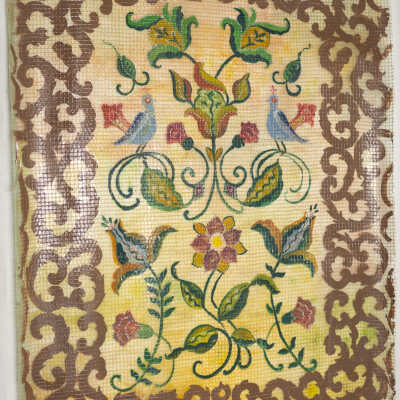 Untitled (Birds with Flowers)