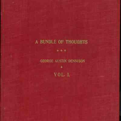 A Bundle of Thoughts, Vol. 1