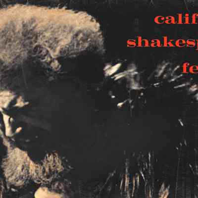 California Shakespeare Festival 1969 Season Program