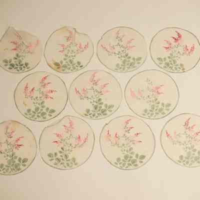 Hand-Painted Doilies