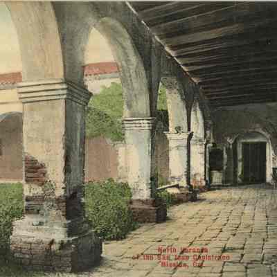 San Juan Capistrano Mission Postcard