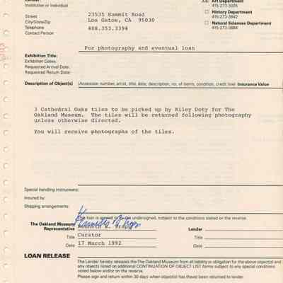 Incoming Loan Agreement