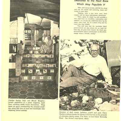 The San Francisco Examiner Pictorial Living Clipping