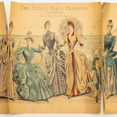The Latest Paris Fashions, September 1887