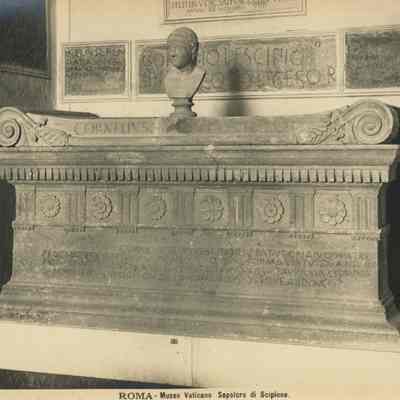 Photograph of Sarcophagus of Lucius Cornelius Scipio Barbatus