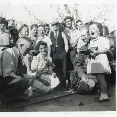 Wildcat Railroad Golden Spike Ceremony