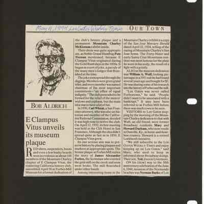Los Gatos Weekly Times, May 11, 1994