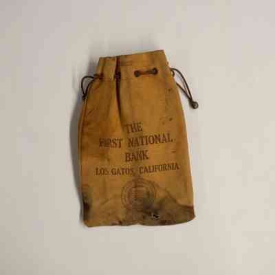 First National Bank Deposit Bag