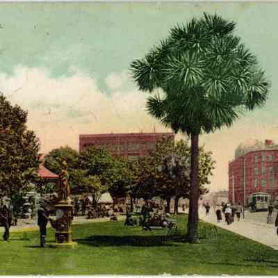 City Hall Square Postcard