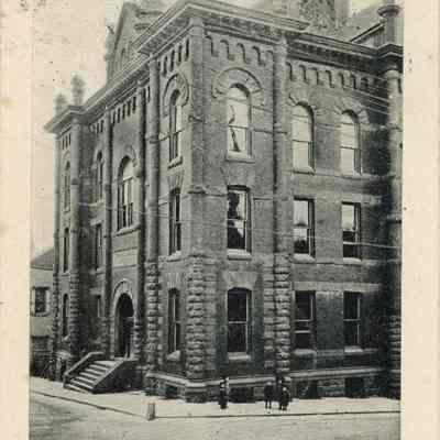 Garfield School Postcard