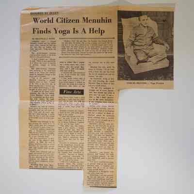 Newspaper Clipping
