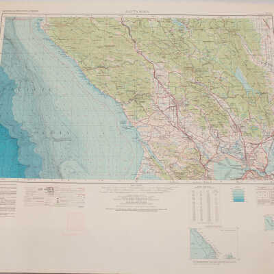 Map of Santa Rosa