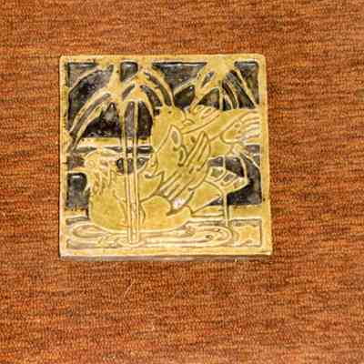 Mandarin Duck Tile