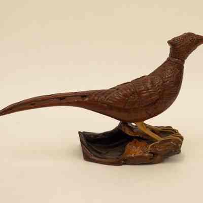 Pheasant Wood Carving