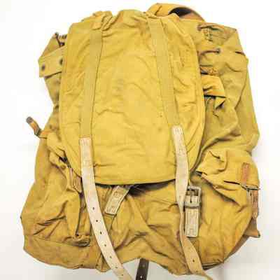 Tan Military Backpack