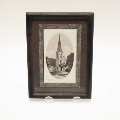 Framed Photograph of Methodist Episcopal Church
