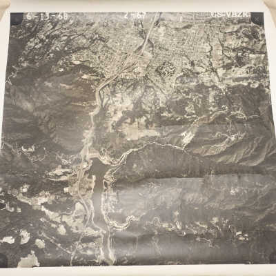Aerial View of Los Gatos, 1968
