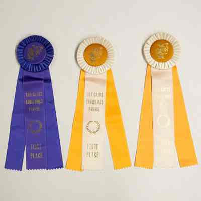 Los Gatos Christmas Parade Ribbons