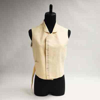 Vest with Floral Trim