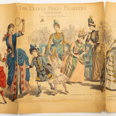 The Latest Paris Fashions, November 1887